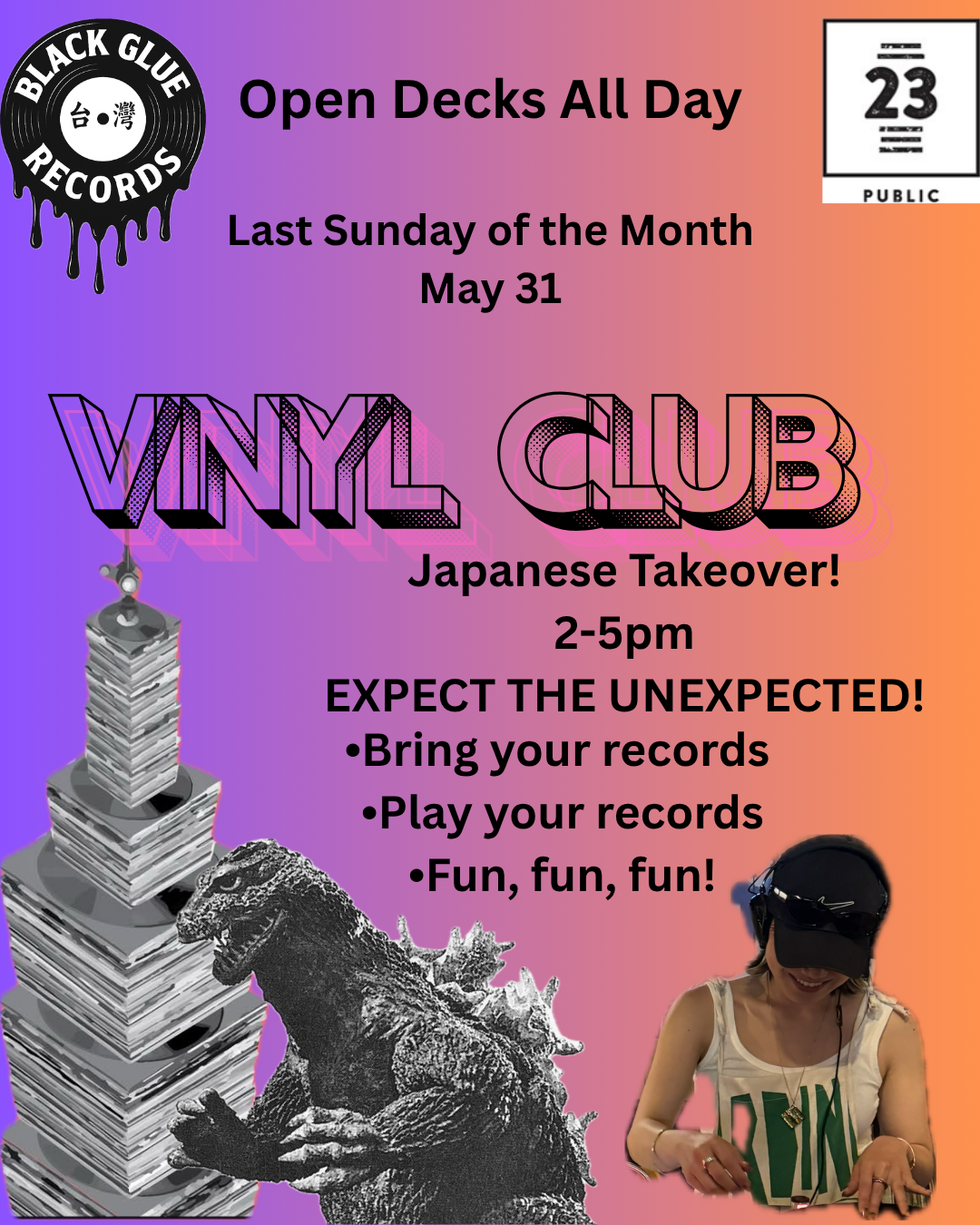 Vinyl Club — Japanese Takeover May 31